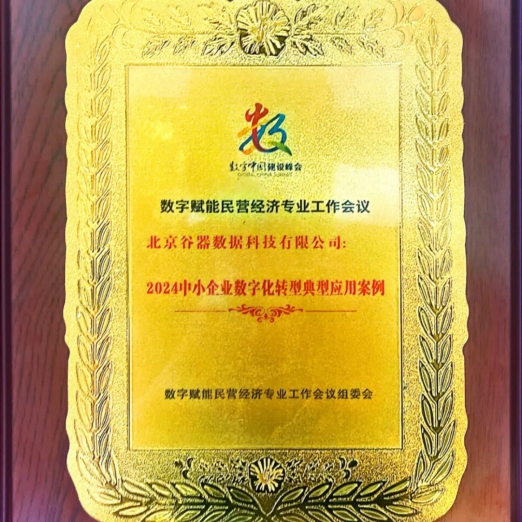 谷器数据出席数字中国建设峰会并入选“2024中小企业数字化转型典型应用案例”(图3) 谷器数据出席数字中国建设峰会并入选“2024中小企业数字化转型典型应用案例”(图3)