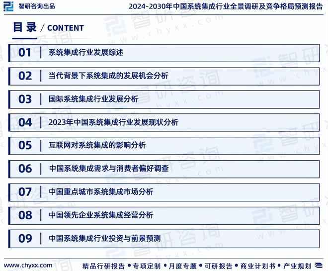 2024年中国系统集成产业现状及发展趋势研究(智研咨询发布)(图2) 2024年中国系统集成产业现状及发展趋势研究(智研咨询发布)(图2)